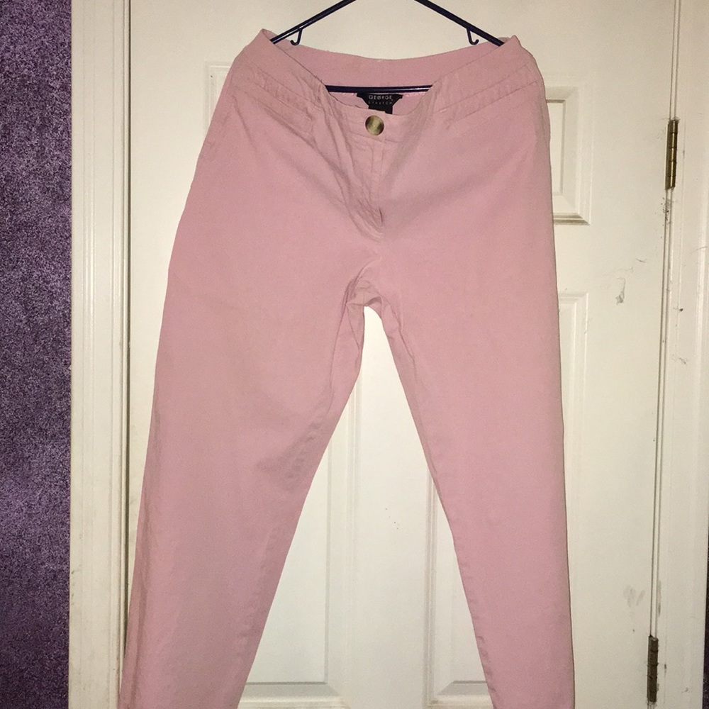 George stretch pants, pink